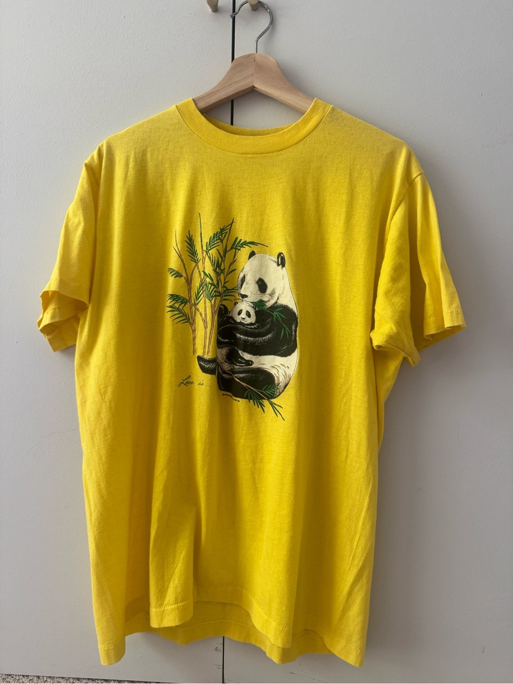 Vintage Screen Stars Pandas T-shirt- L/XL